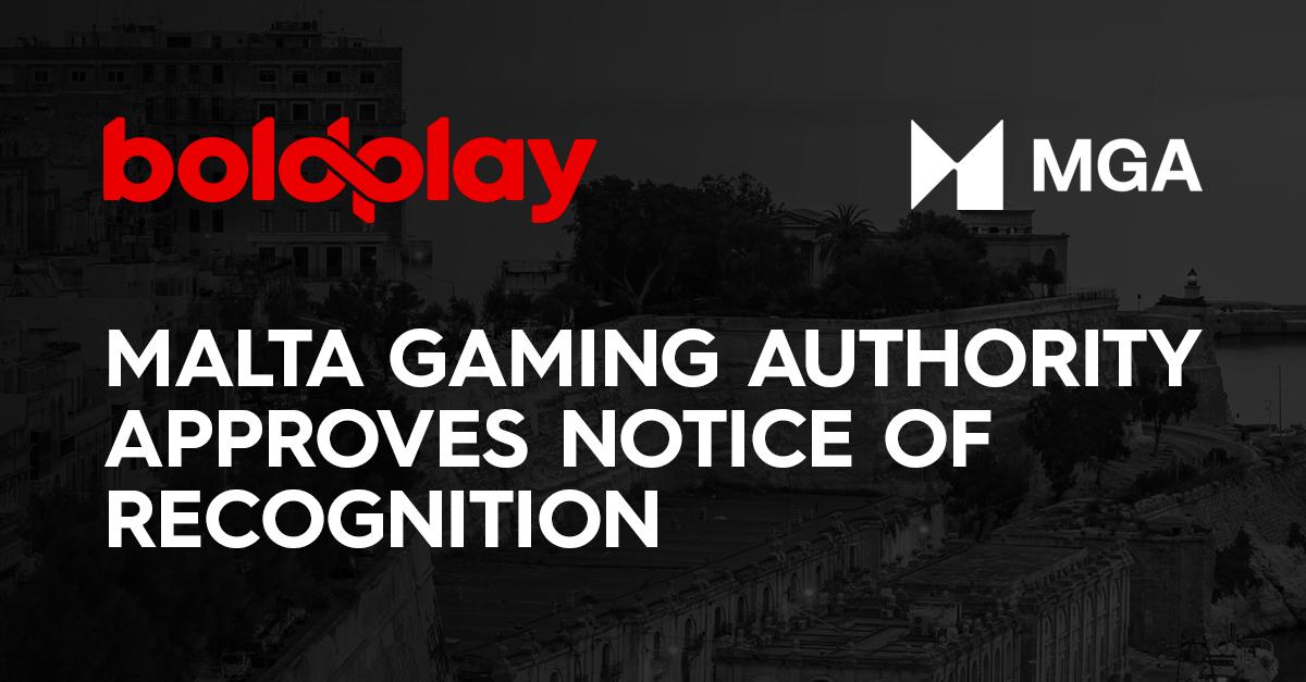 Boldplay 獲得 MGA 的認可通知 – 歐洲遊戲行業新聞 Boldplay 獲得 MGA 的認可通知 – 歐洲遊戲行業新聞