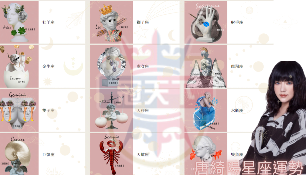 唐綺陽星座運勢