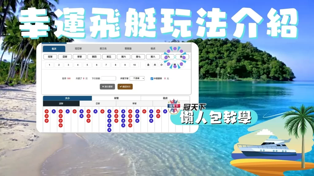 幸運飛艇玩法介紹