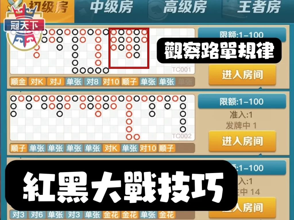 紅黑大戰 紅黑大戰玩法 紅黑大戰技巧