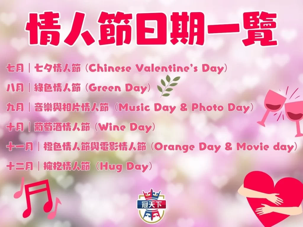 七夕日期 情人節禮物 七夕情人節