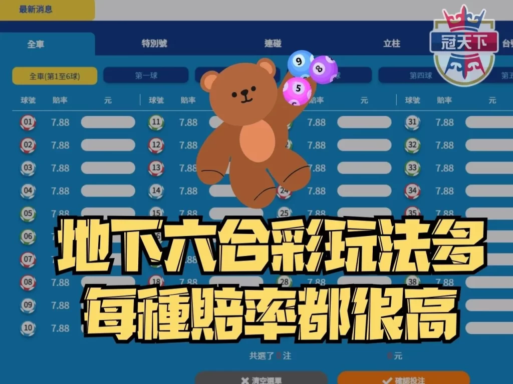 六合彩線上下注 六合彩玩法 地下六合彩玩法